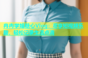 冉冉学姐糖心Vlog：尽享短视频乐趣，轻松记录生活点滴