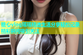 糖心vlog瑶瑶精选生活分享轻松记录精彩瞬间吸引关注