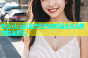 糖心vlog剧国产剧情破解版高清观看体验全解锁