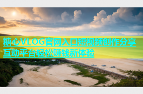 糖心VLOG官网入口短视频创作分享互动平台轻松赚钱新体验