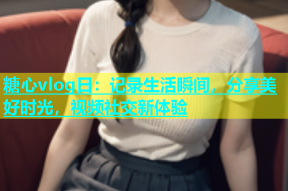 糖心vlog日：记录生活瞬间，分享美好时光，视频社交新体验