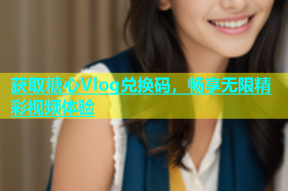 获取糖心Vlog兑换码，畅享无限精彩视频体验