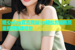 糖心vlog官方网站ios轻松剪辑高质量视频快速吸粉