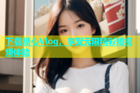 下载糖心Vlog，享受无限精彩短视频体验