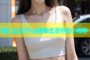 糖心出品Vlog揭秘生活中的小确幸