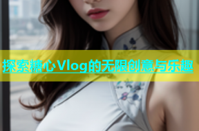 探索糖心Vlog的无限创意与乐趣