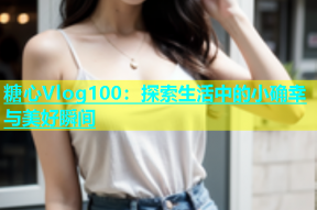 糖心Vlog100：探索生活中的小确幸与美好瞬间