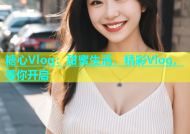 糖心Vlog：甜蜜生活，精彩Vlog，等你开启