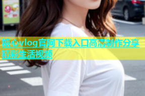 糖心vlog官网下载入口高清制作分享精彩生活视频