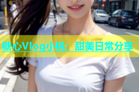 糖心Vlog小桃：甜美日常分享