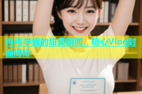 冉冉学姐的甜美瞬间，糖心Vlog封面揭秘