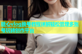 糖心vlog换号教程详解轻松管理多账号玩转创作平台