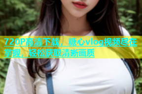 720P高清下载，糖心vlog视频尽在掌握，轻松获取清晰画质