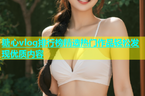糖心vlog排行榜精选热门作品轻松发现优质内容