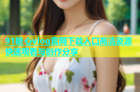 91糖心vlog官网下载入口高清资源快速观看与创作分享