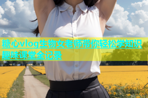 糖心vlog生物女老师带你轻松学知识趣味课堂全记录