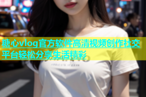 糖心vlog官方软件高清视频创作社交平台轻松分享生活精彩