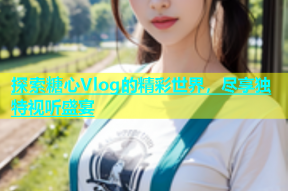 探索糖心Vlog的精彩世界，尽享独特视听盛宴