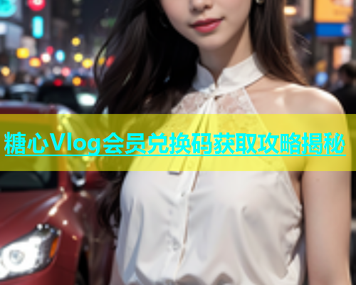 糖心Vlog会员兑换码获取攻略揭秘  第1张