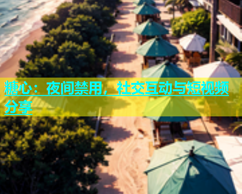 糖心：夜间禁用，社交互动与短视频分享  第1张