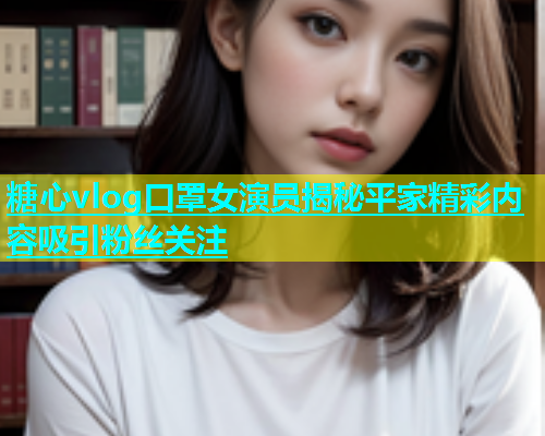糖心vlog口罩女演员揭秘平家精彩内容吸引粉丝关注  第1张